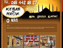Tablet Screenshot of kebabhasir.pl